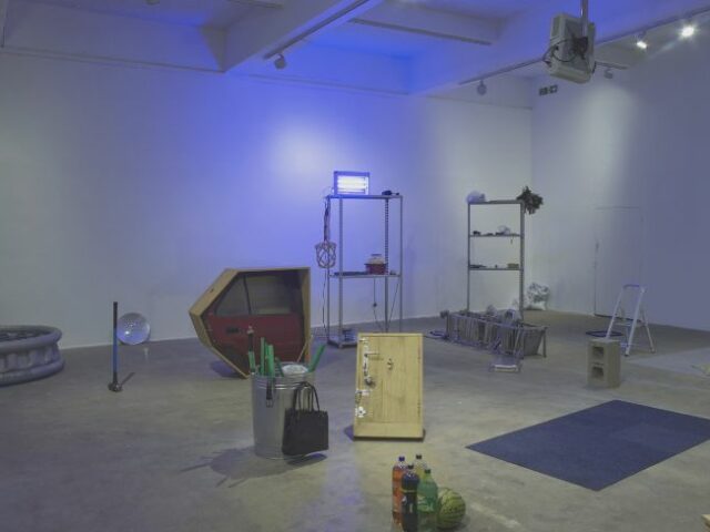 A series of sculptures and installations at Chisenhale Gallery