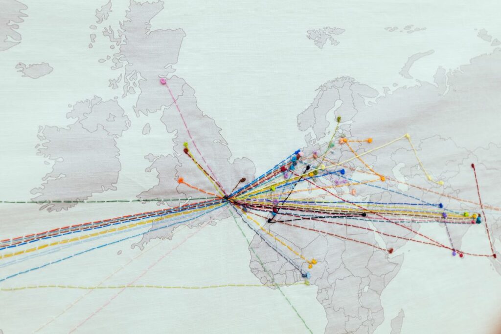 Traces: Stories of Migration Story Cloth